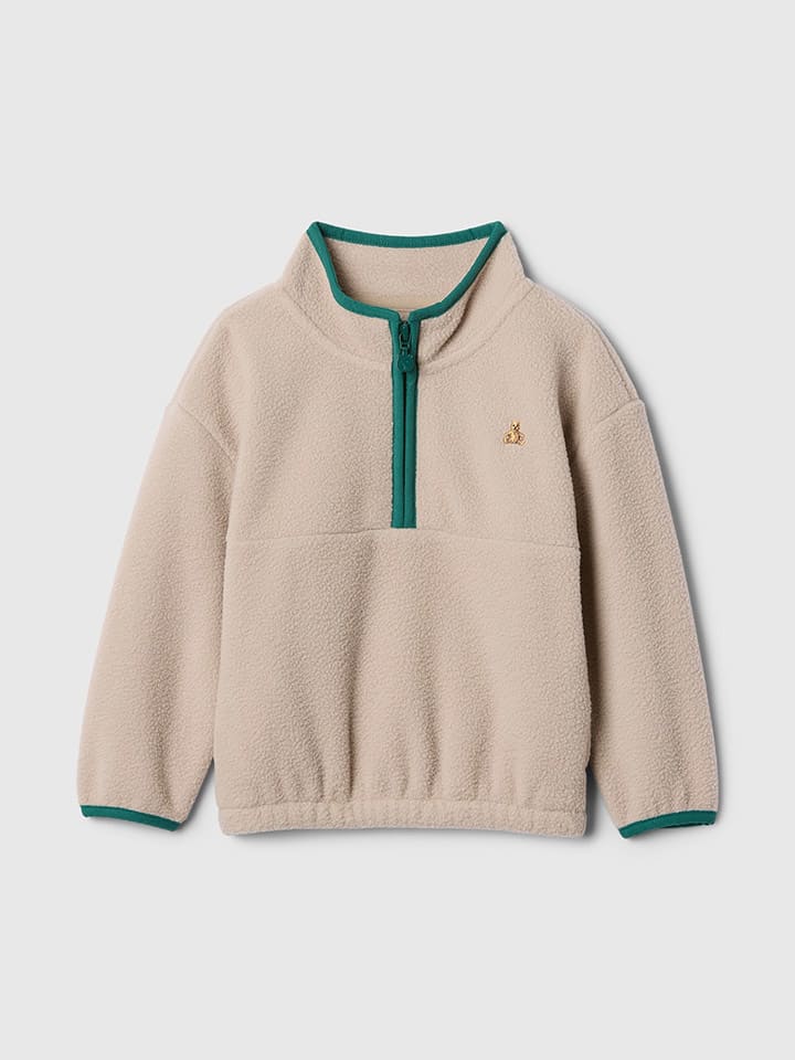 GAP Fleecepullover in Beige günstig kaufen