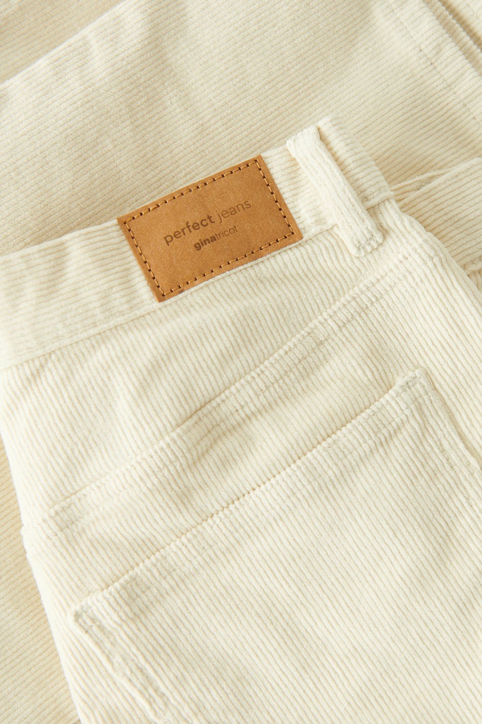 Flare cord jeans
