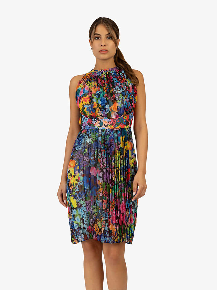 APART Plisseekleid in Bunt günstig kaufen