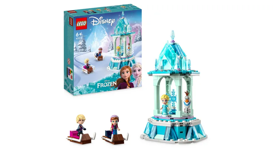 LEGO |  Princess 43218 Annas und Elsas magisches Karussell