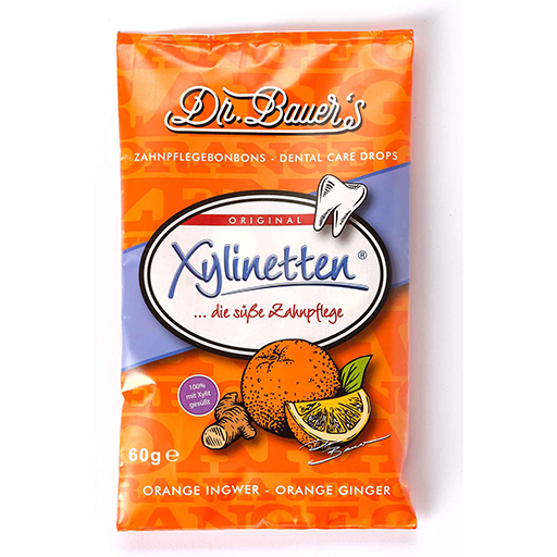 XYLINETTEN Orange Ingwer Bonbons  60 g  Bonbons