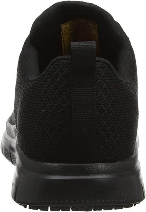 SKECHERS Freizeit Schnürer schwarz FLEX ADVANTAGE SR -