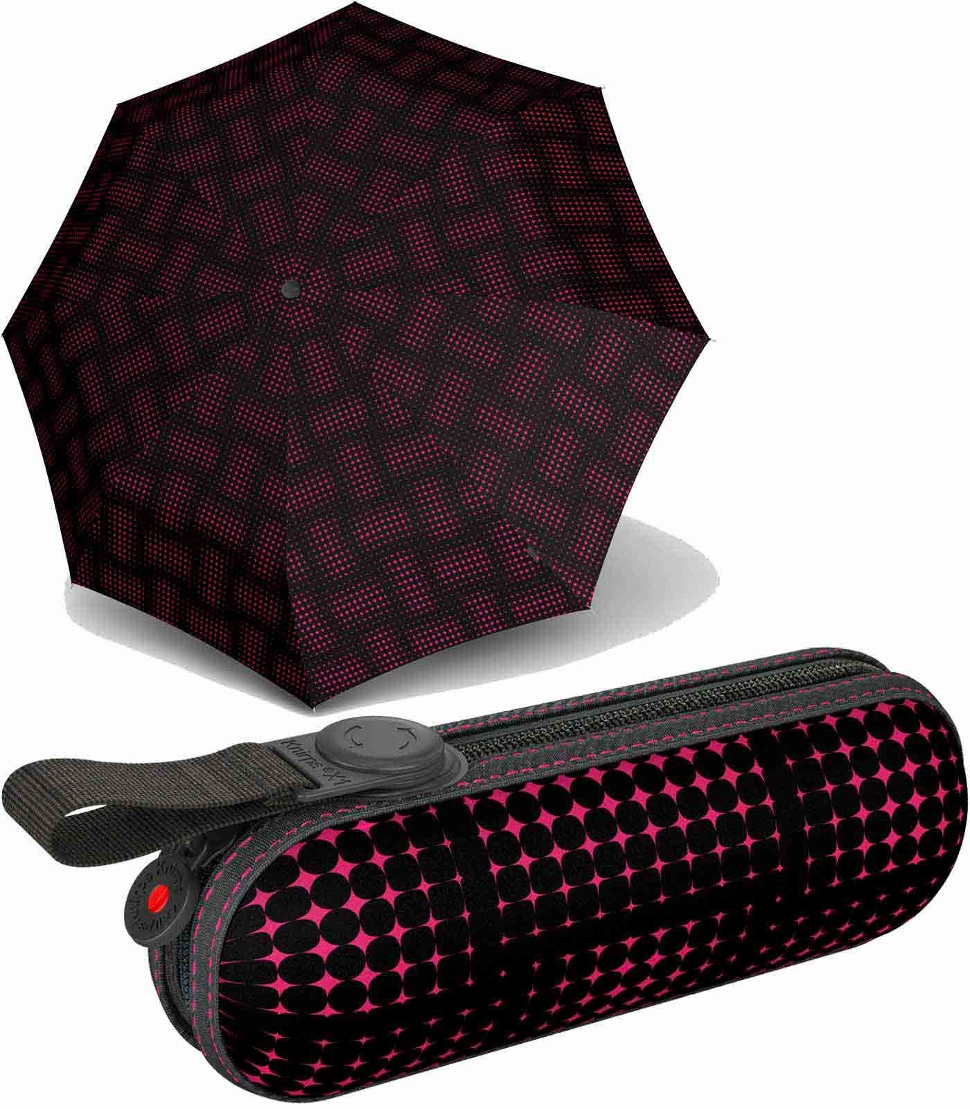 Knirps® Langregenschirm Super Mini X1 im Hard-Case - stars, der kleine, leichte, kompakte Begleiter