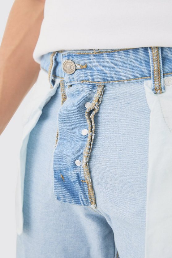 Lockere Inside-Out Jeans