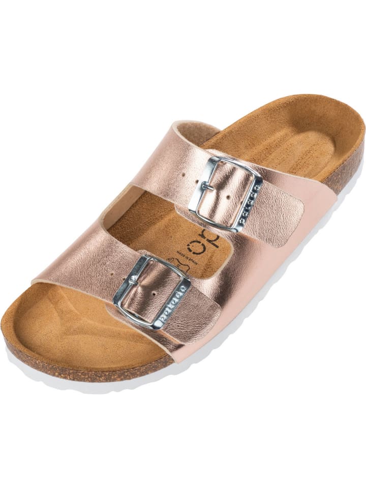 palado Pantoletten in Metallic Rosa günstig kaufen