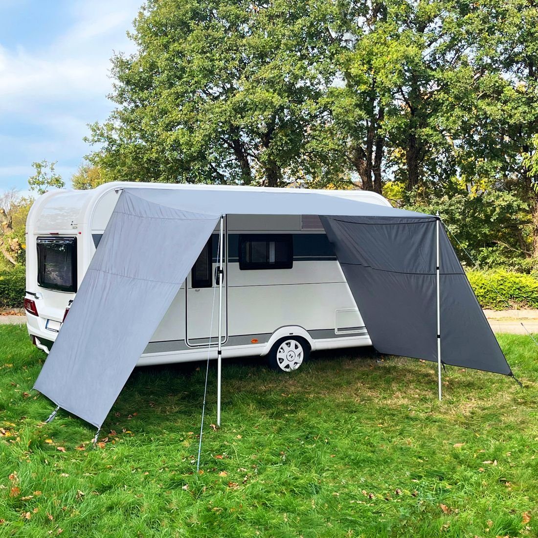 yourGEAR Vorzelt your GEAR Teramo 250 - Wohnwagen / Wohnmobil Sonnendach Tarp Vorzelt, Personen: 0