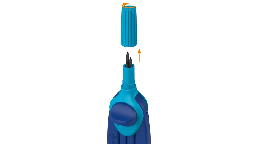 Pelikan griffix® Zirkel Blau mit Spitzenschutz