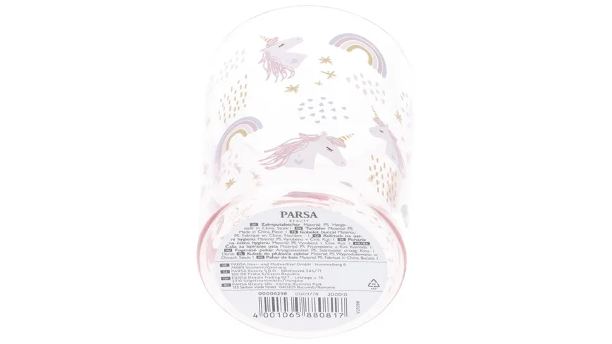 PARSA Beauty Zahnputzbecher rosa