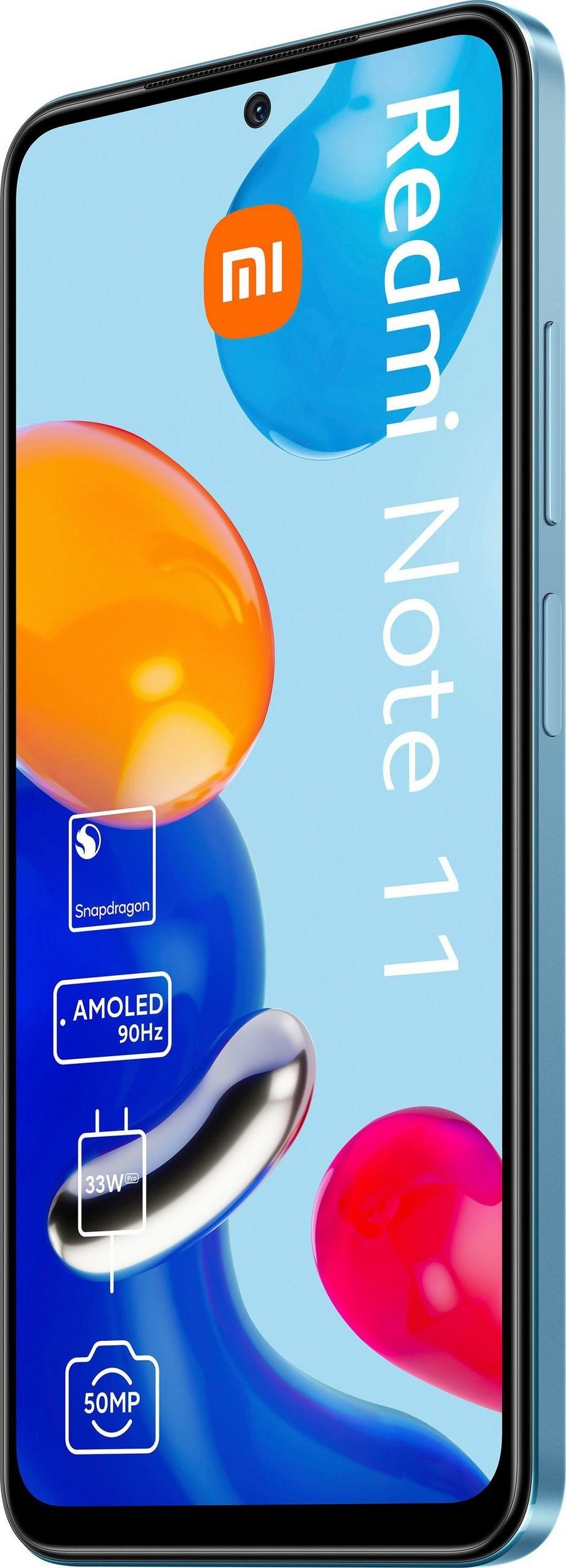 Xiaomi Redmi Note 11 4G Smartphone Handy (16,33 cm/6.4 Zoll, 128 GB Speicherplatz, 50 MP Kamera)