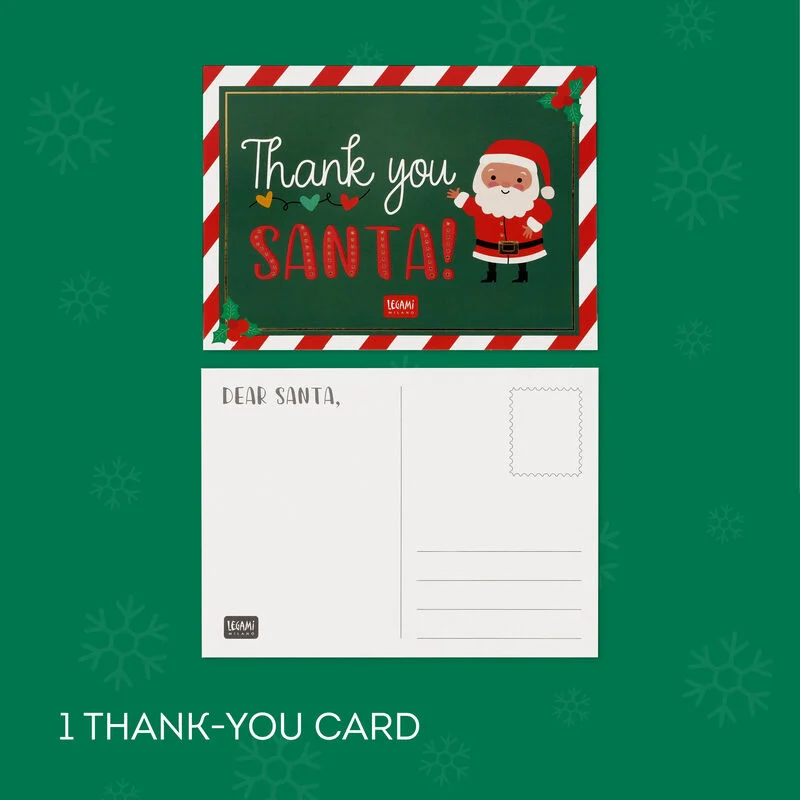 Listo para escribir una carta a Papá Noel