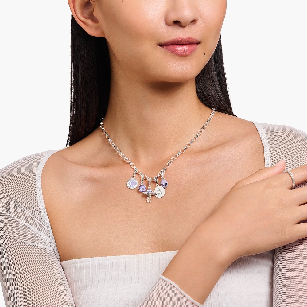 Thomas Sabo Charm Argent, Émail Pendentif