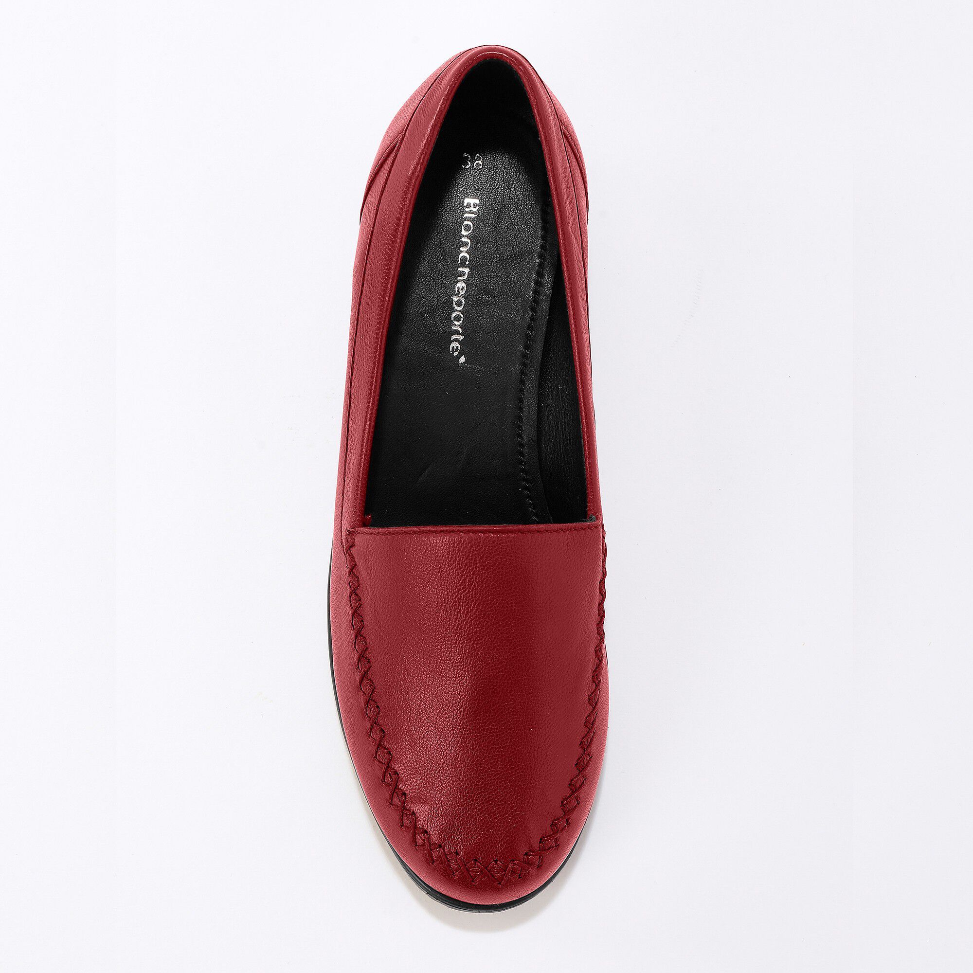 Mocassins largeur confort en cuir souple