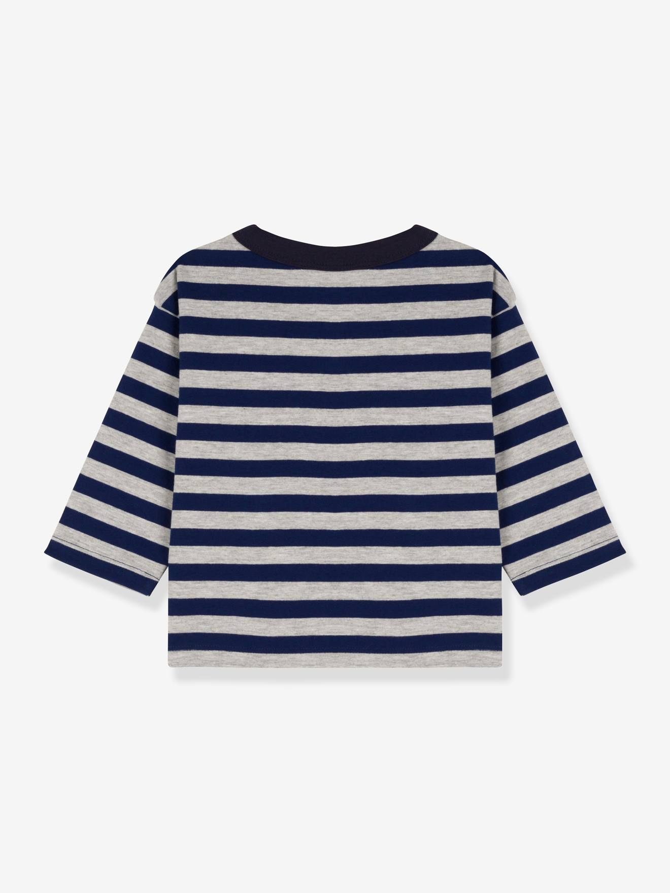 Tee-shirt manches longues bébé en coton