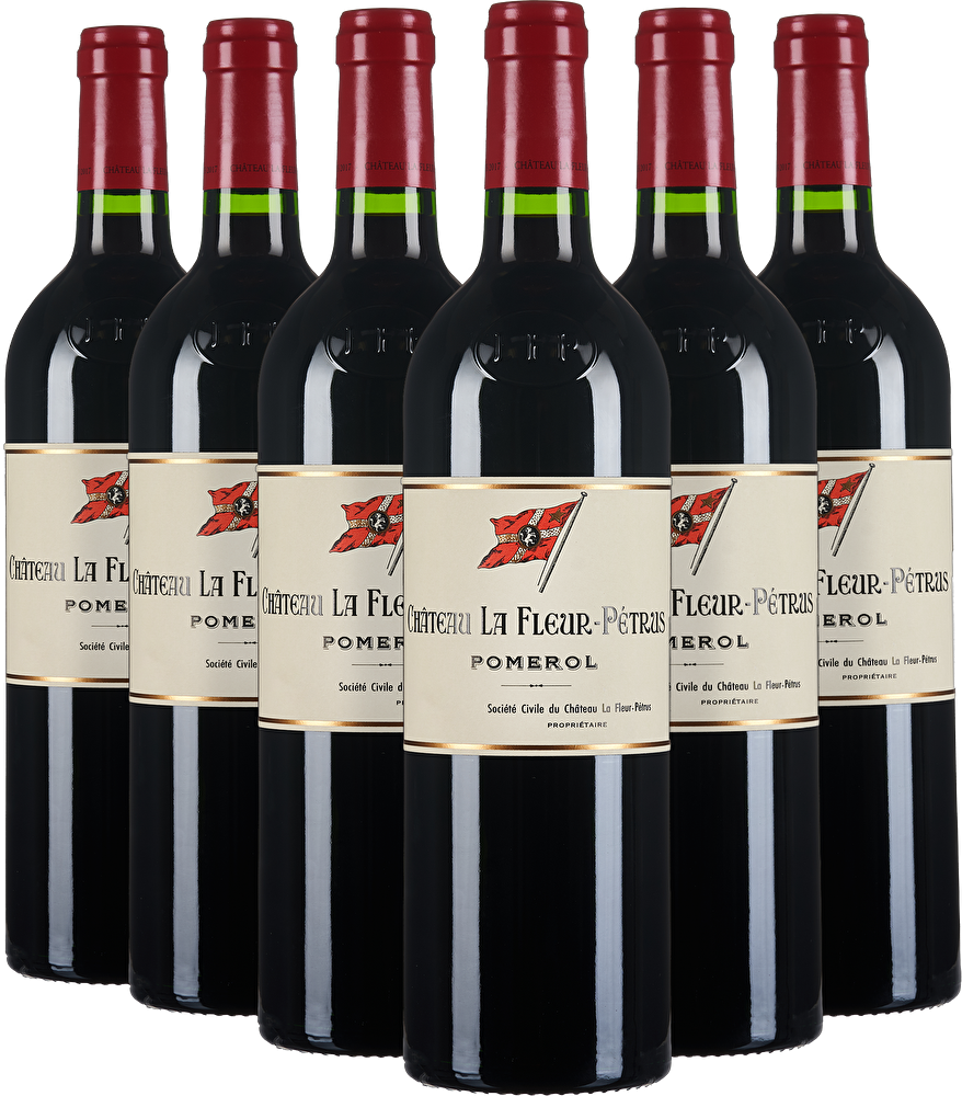 Château La Fleur Pétrus 6 Flaschen Château La Fleur Petrus 2022 in Holzkiste