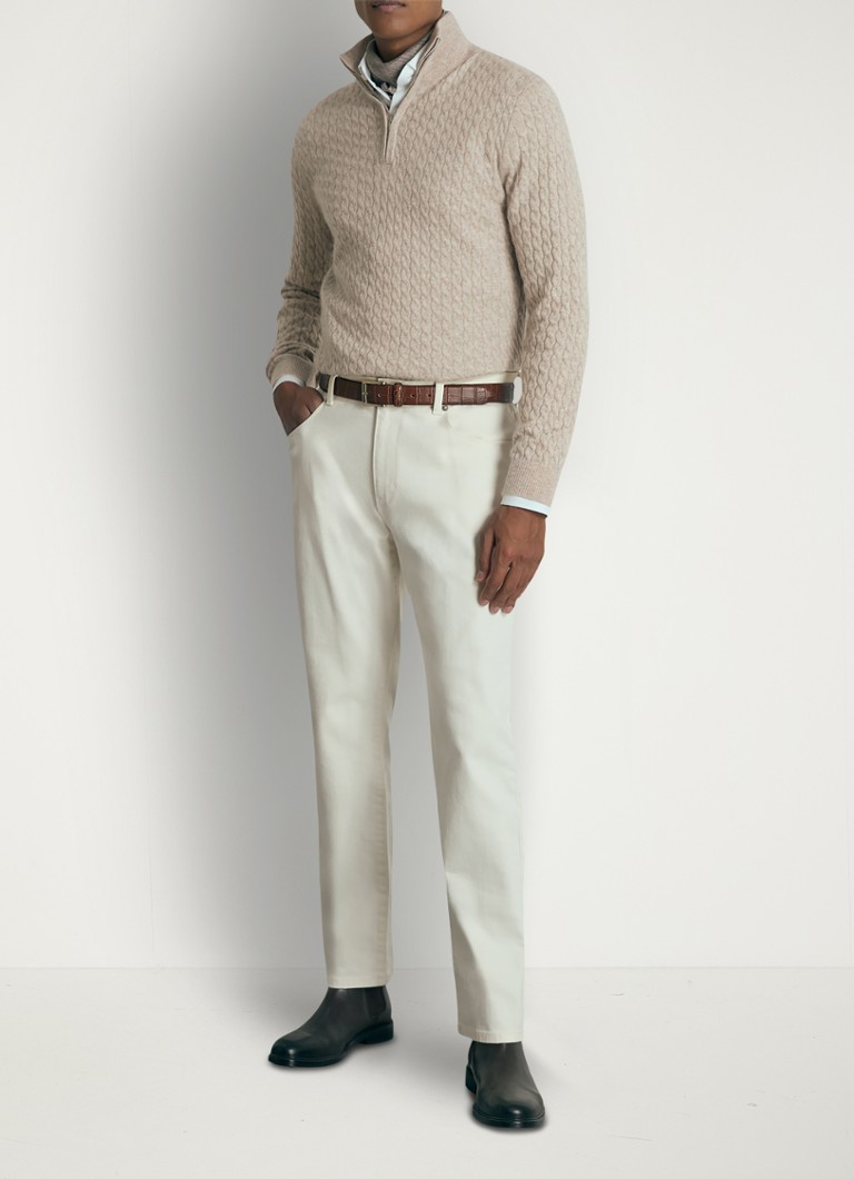 Reiss Richmond cable-knit sweater in cashmere blend