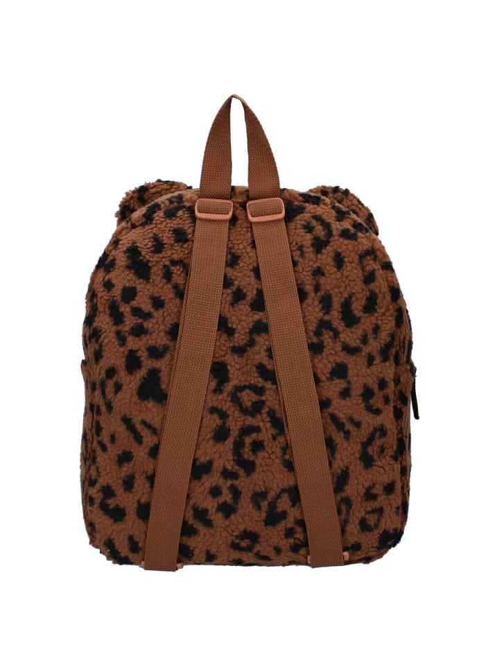 COFI 1453 Prêt Rucksack Buddies For Life Flauschiger Kinder-Rucksack in Braun günstig kaufen 31 cm