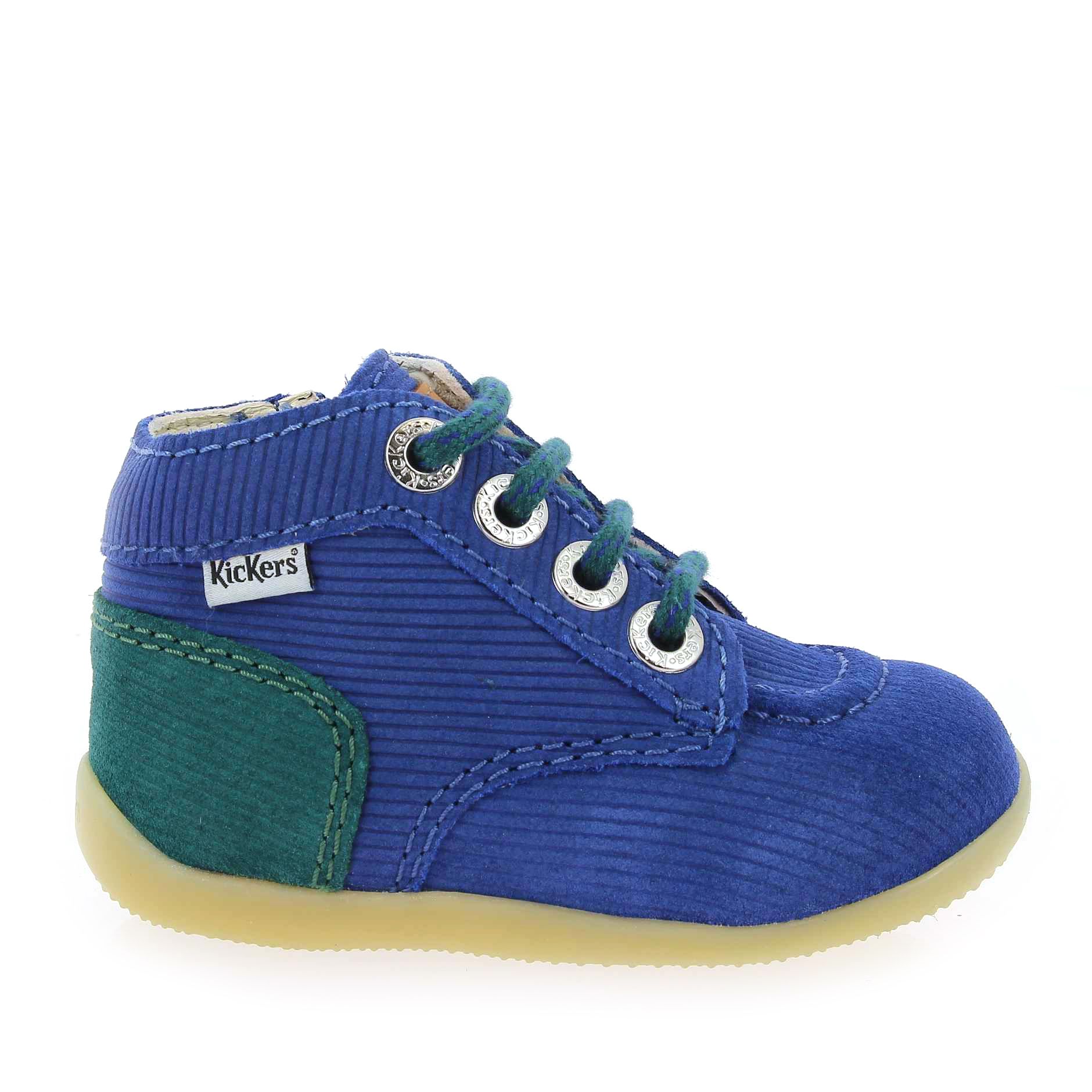 Kickers  BONZIP-2 X - Bleu Vert