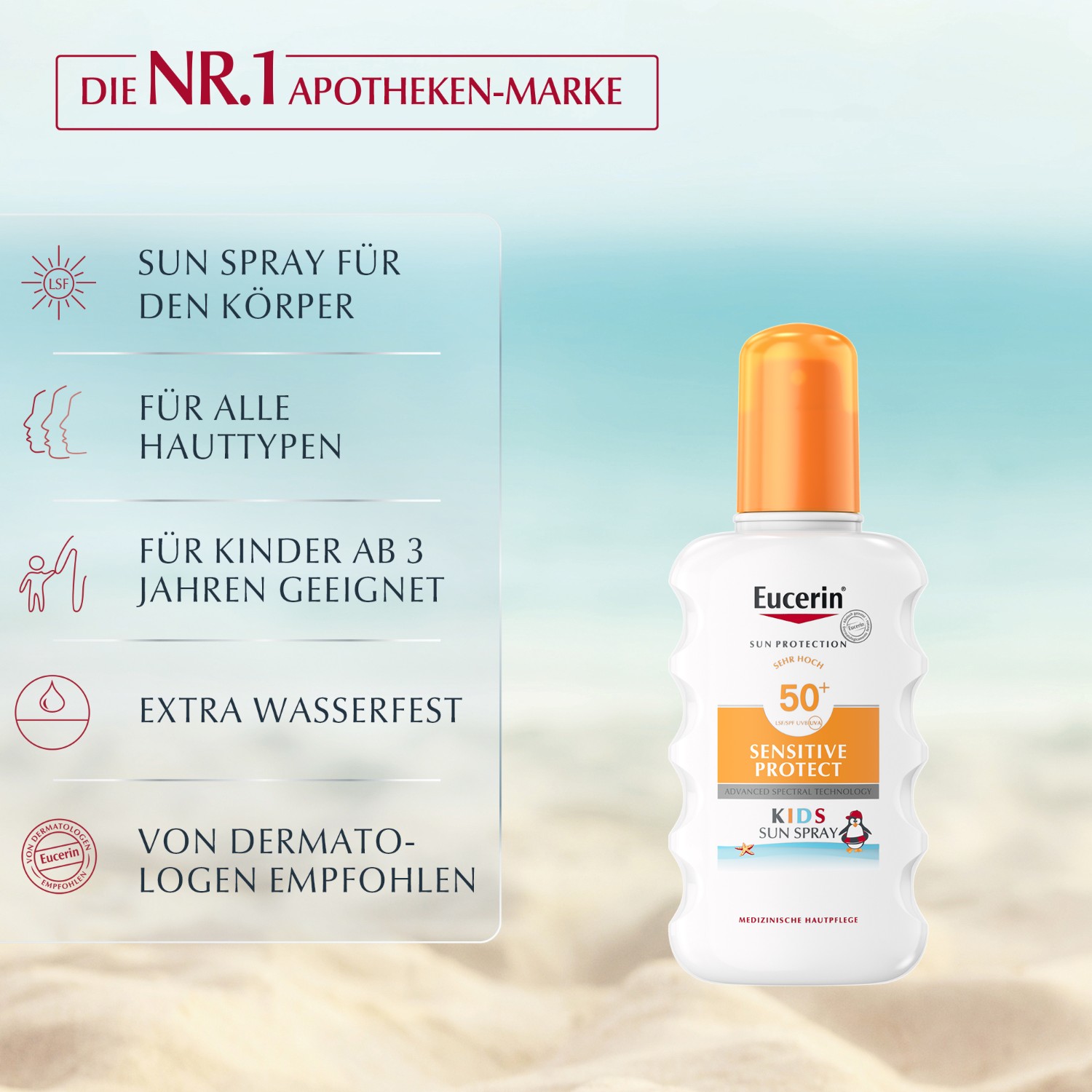 Sensitive Protect Kids Sun Spray LSF 50+