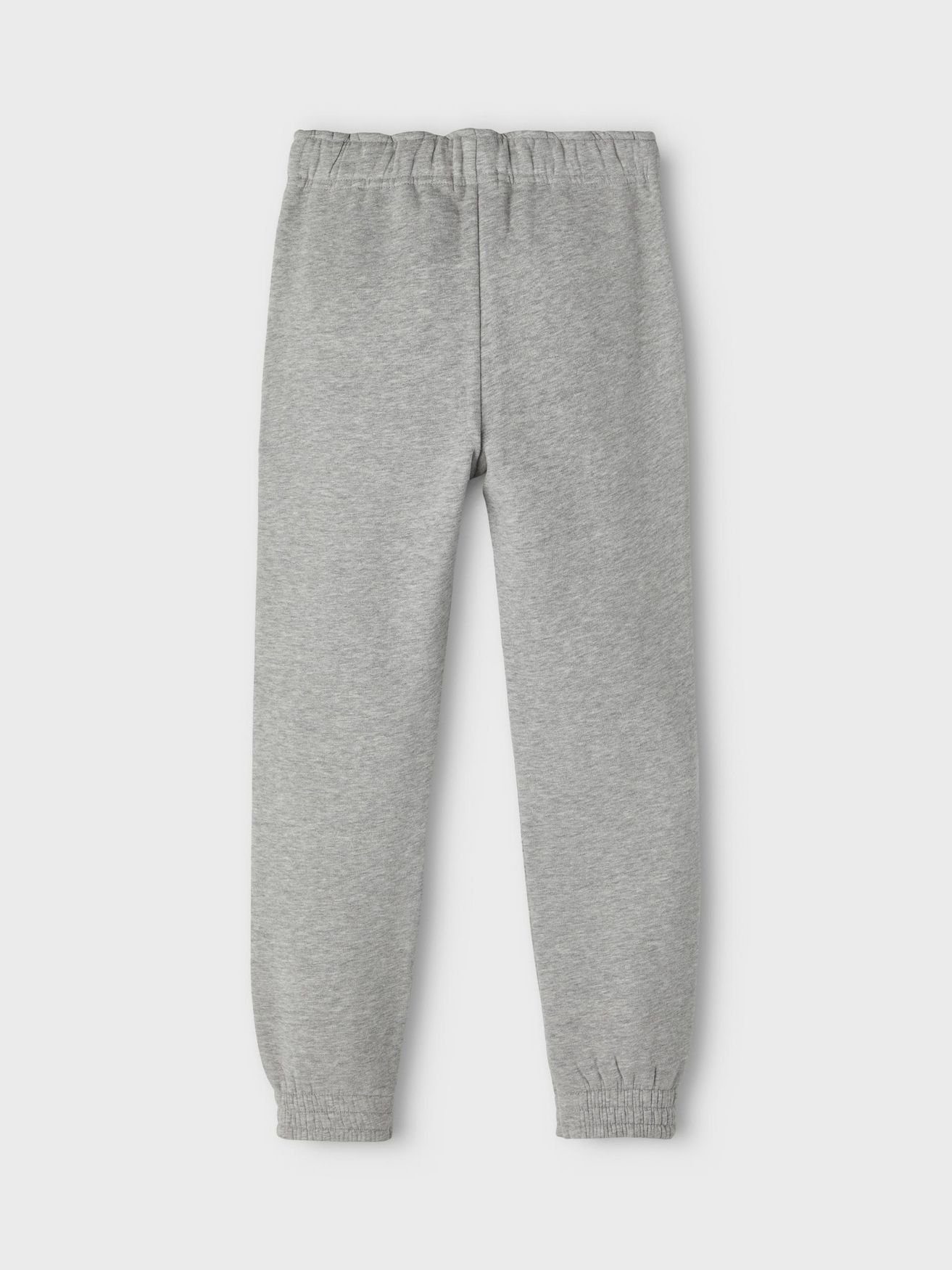 Name It Sweatpants Jogginghose mit Zier-Tunnelzug NKMLENO 5485 in Grau