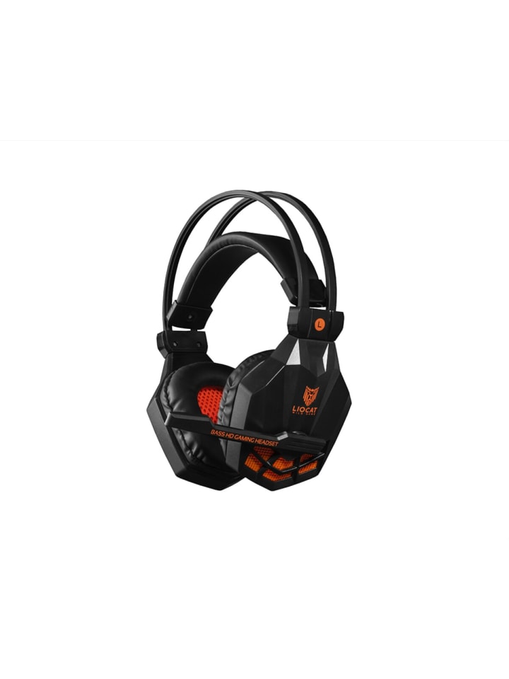 COFI 1453 Gaming Headset in Mikrofon 3,5 mm Klinke verstellbares Kopfband in Schwarz günstig kaufen onesize