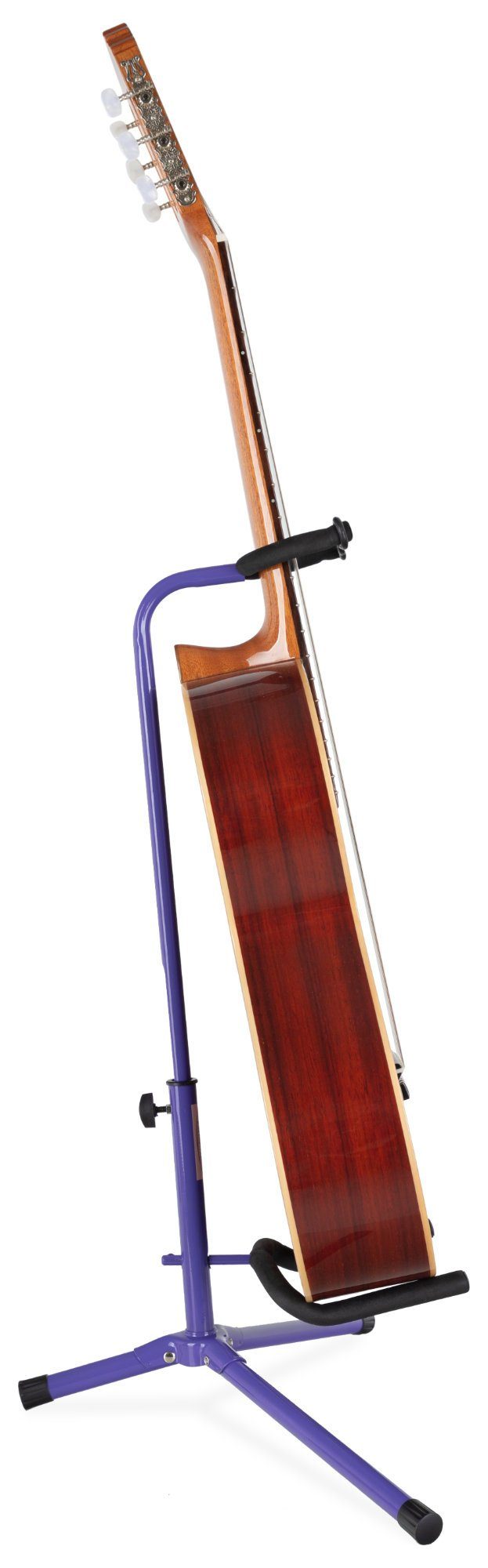 Classic Cantabile Gitarrenständer GS-30 Gitarrenstativ, Gepolsterte Auflage - Klappbarer Gitarrenständer
