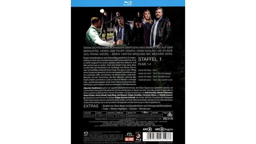 Harter Brocken - Erste Staffel: Filme 1-4 (Fernsehjuwelen)