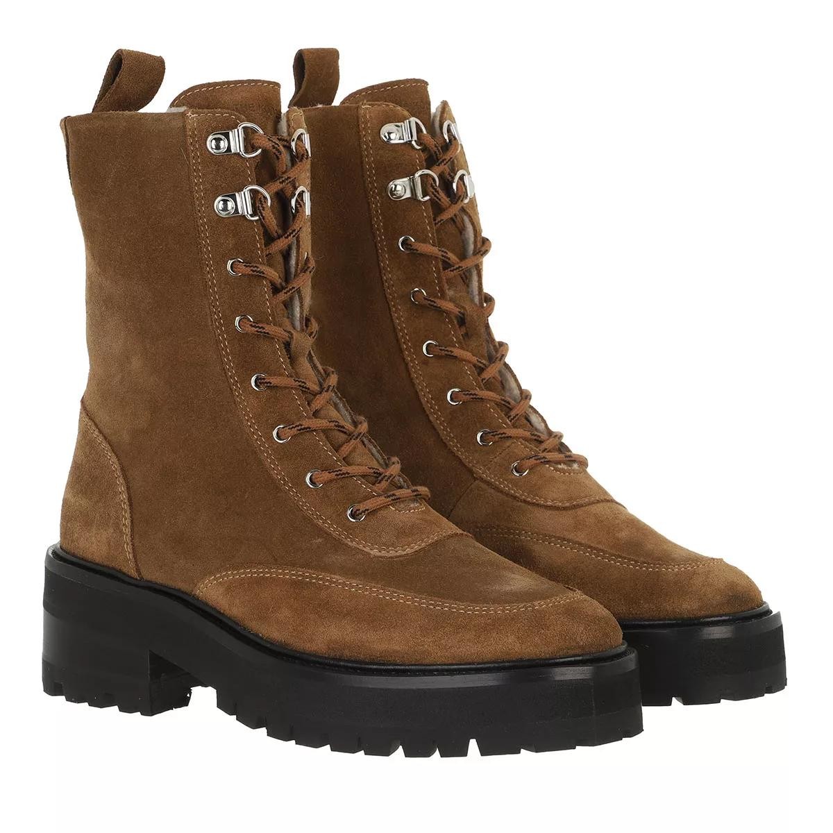 THE KOOPLES Stiefeletten braun Schnürstiefel