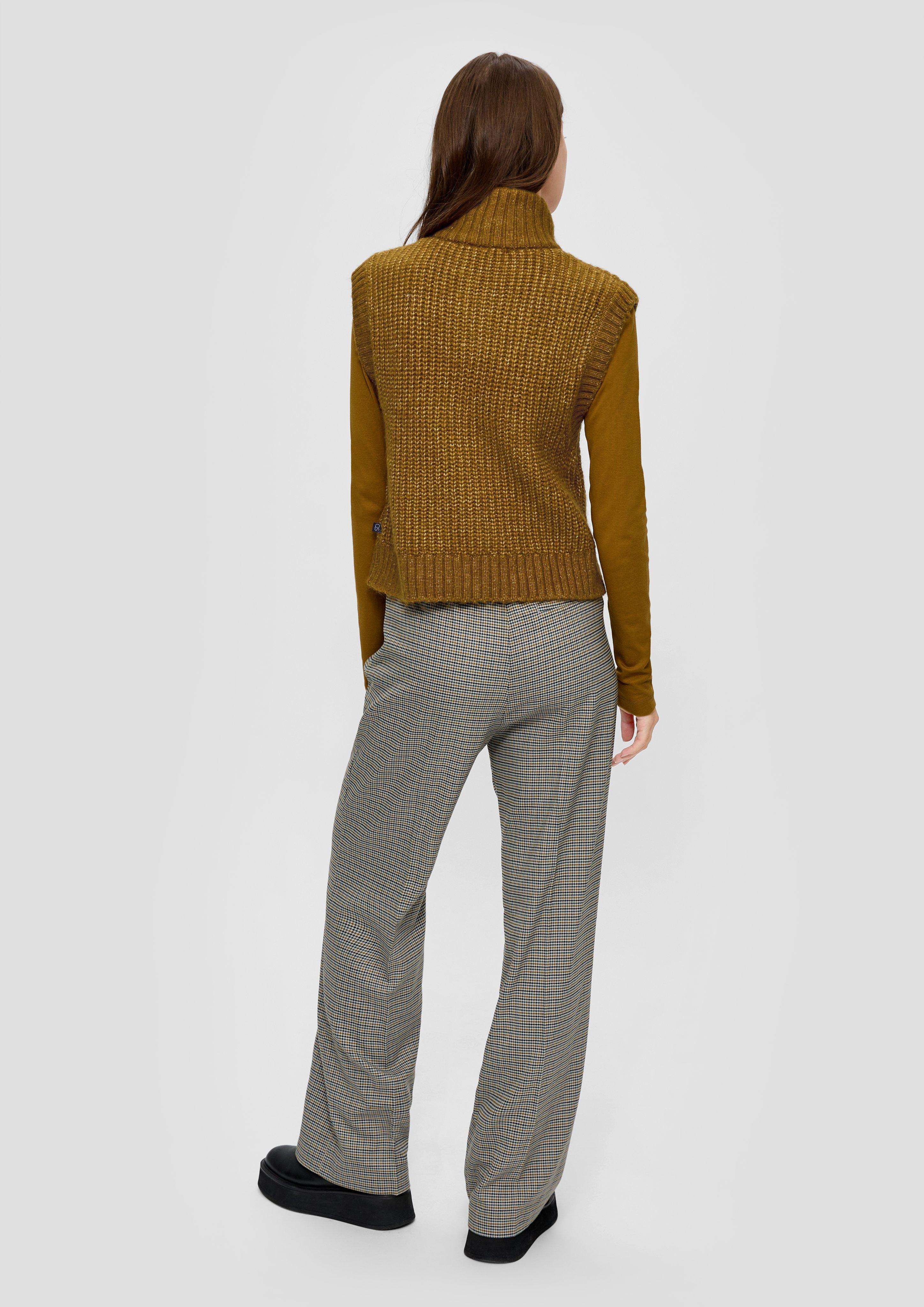 Strickpullunder aus Wollmix  2135333-77W0