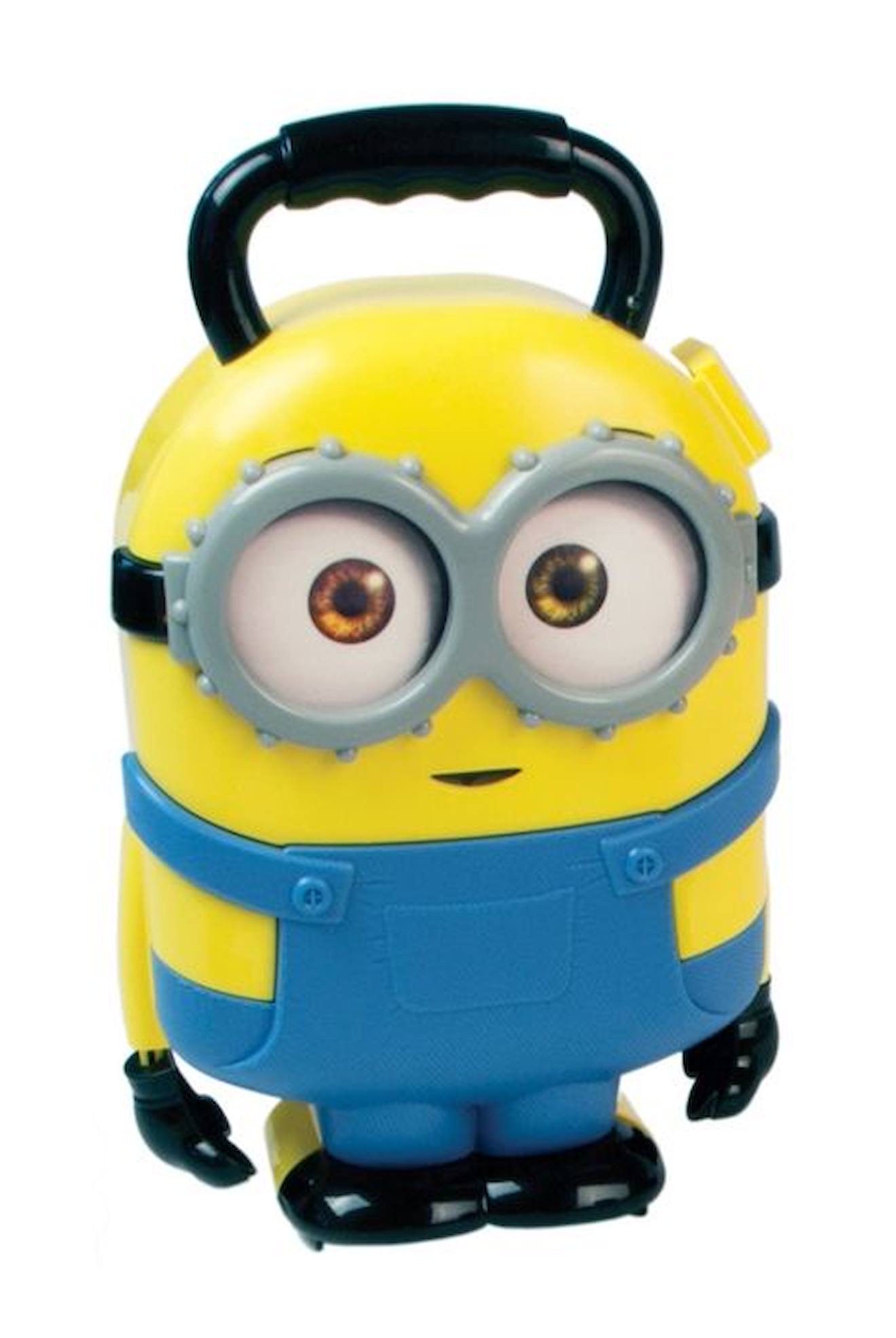 Malette de jeu Les Minions en forme de personnage Bob jaune