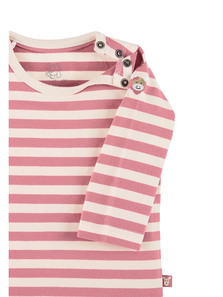 Sterntaler GOTS Langarmshirt gestreift in rosa günstig kaufen