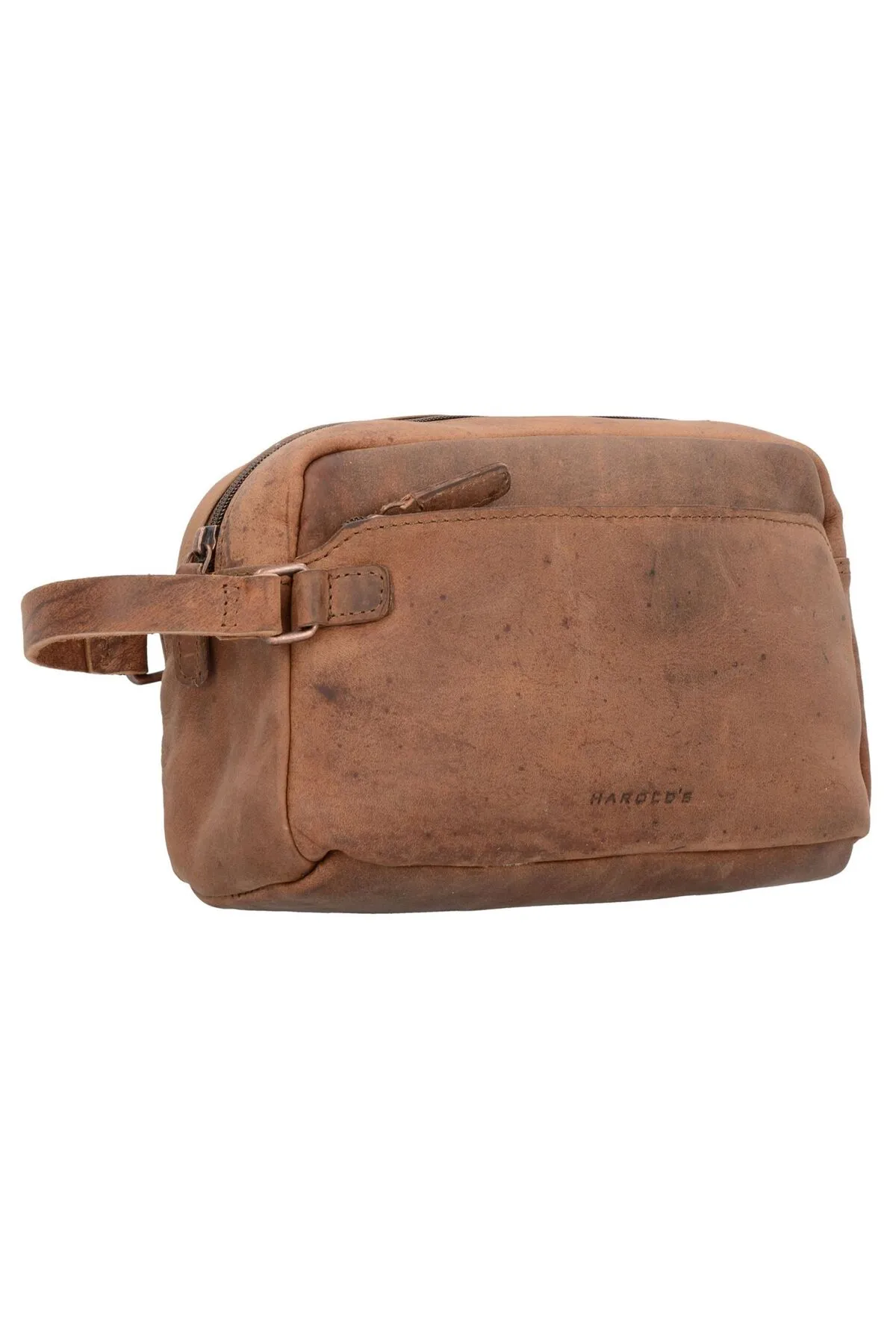 Harold's  Antiker Kulturbeutel Leder 26 cm