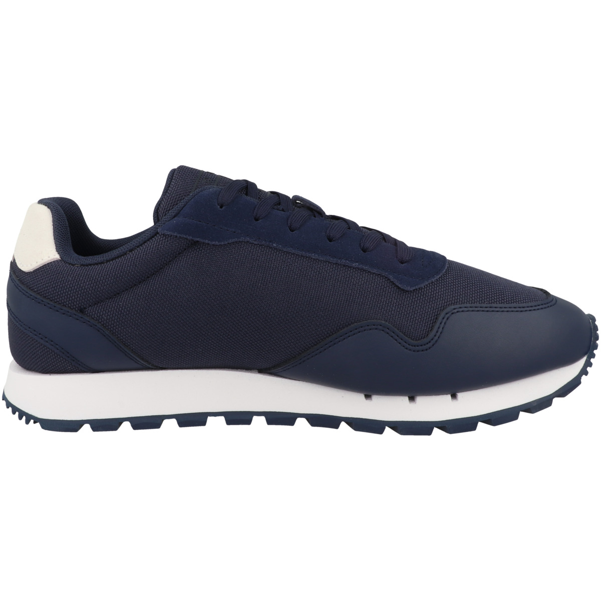 Tommy Hilfiger Tommy Jeans Retro Leather Runner Sneaker Low blau