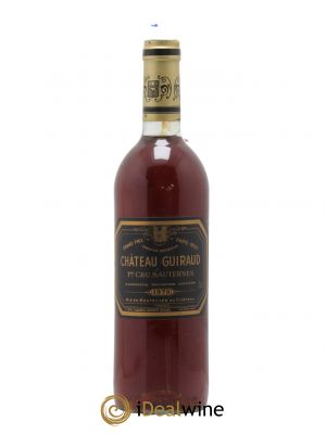 Château Guiraud 1er Grand Cru Classé  1978 - Lot de 1 Bouteille