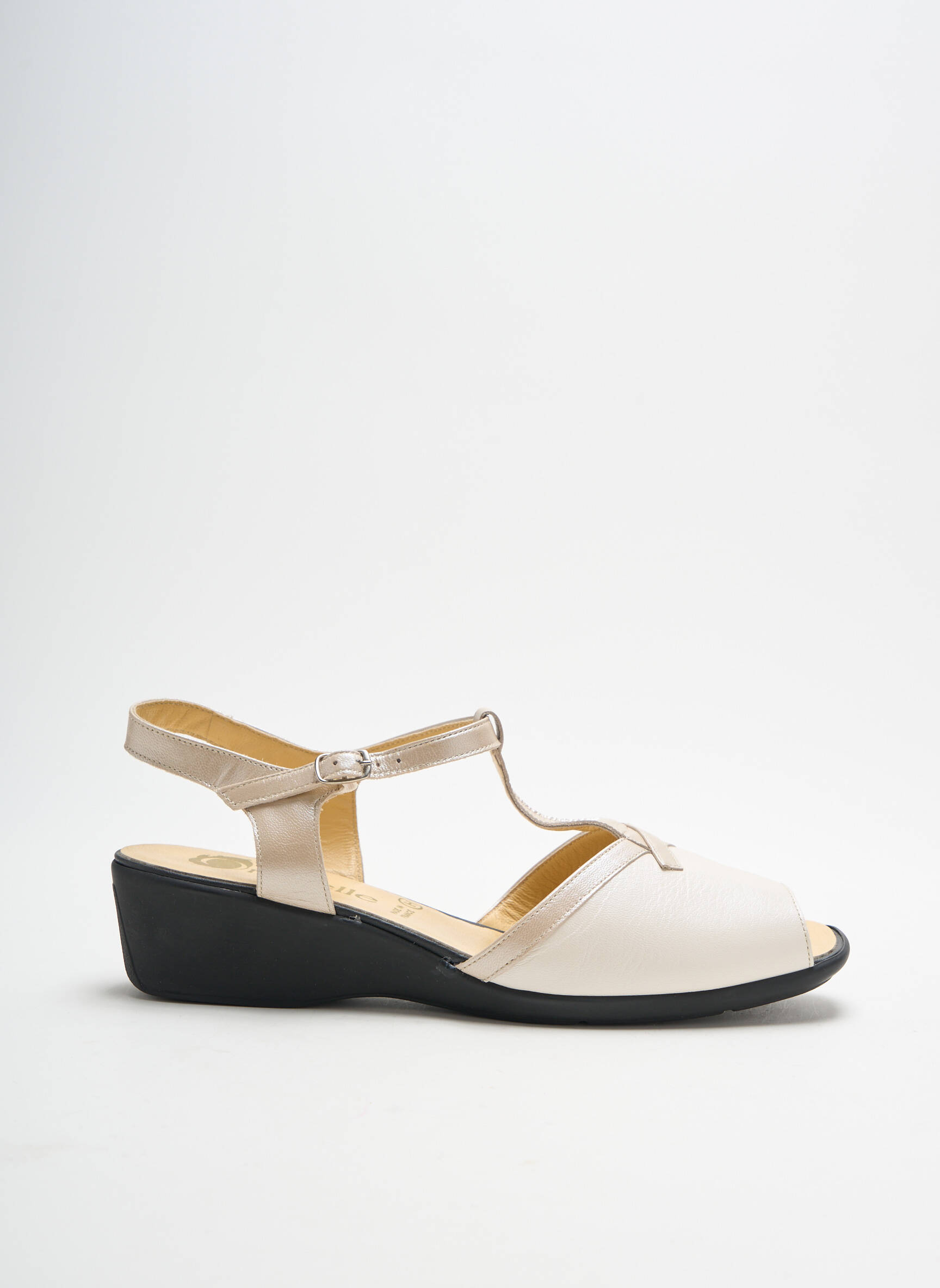 Ombelle Sandales Nu Pieds Femme couleur beige