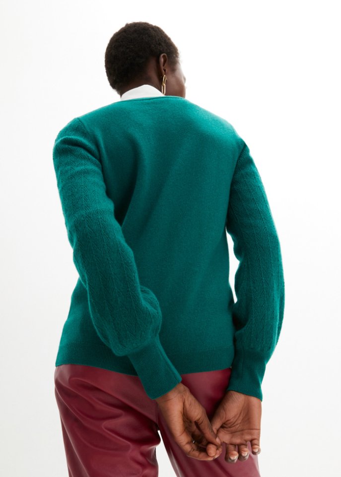 Wollpullover mit Good Cashmere Standard®-Anteil