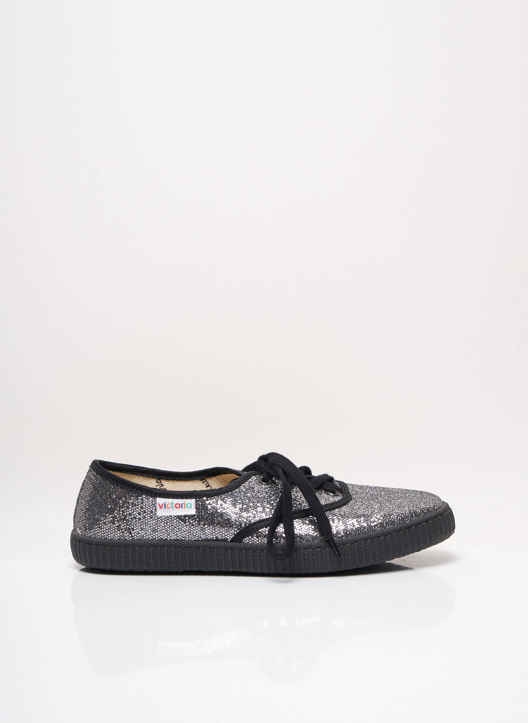 Victoria Baskets Femme couleur gris