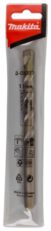 Accessori Makita D-05337 Punta per muratura 11x150 mm