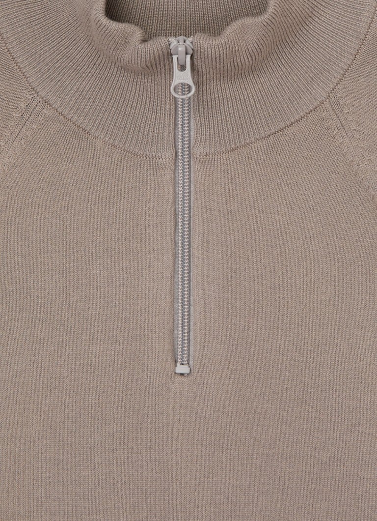 Retour Jeans  Charles fijngebreide pullover met halve rits