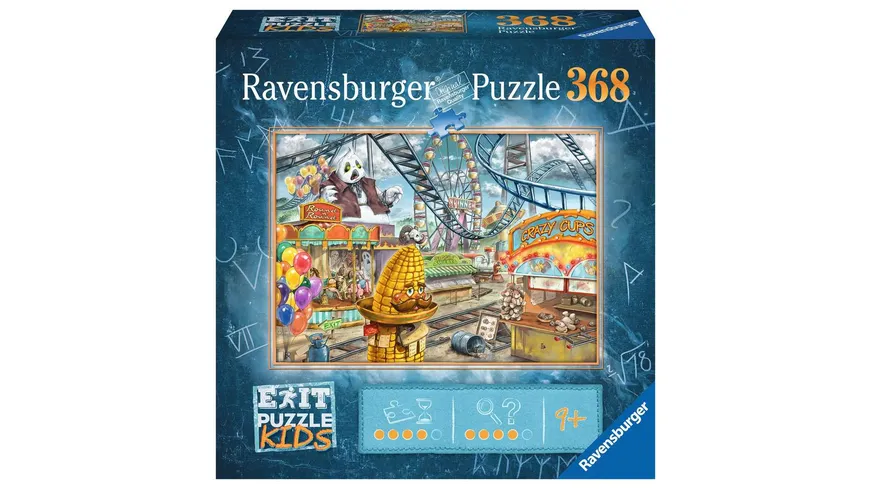 Ravensburger Puzzle - EXIT Puzzle Kids Im Freizeitpark, 368 Teile