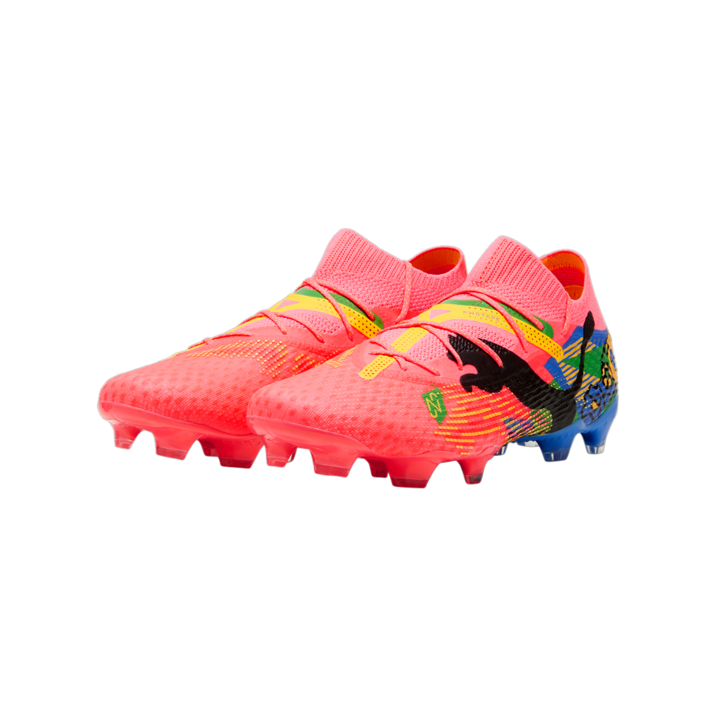 PUMA FUTURE 7 Ultimate NJR FG/AG Pink Schwarz F01