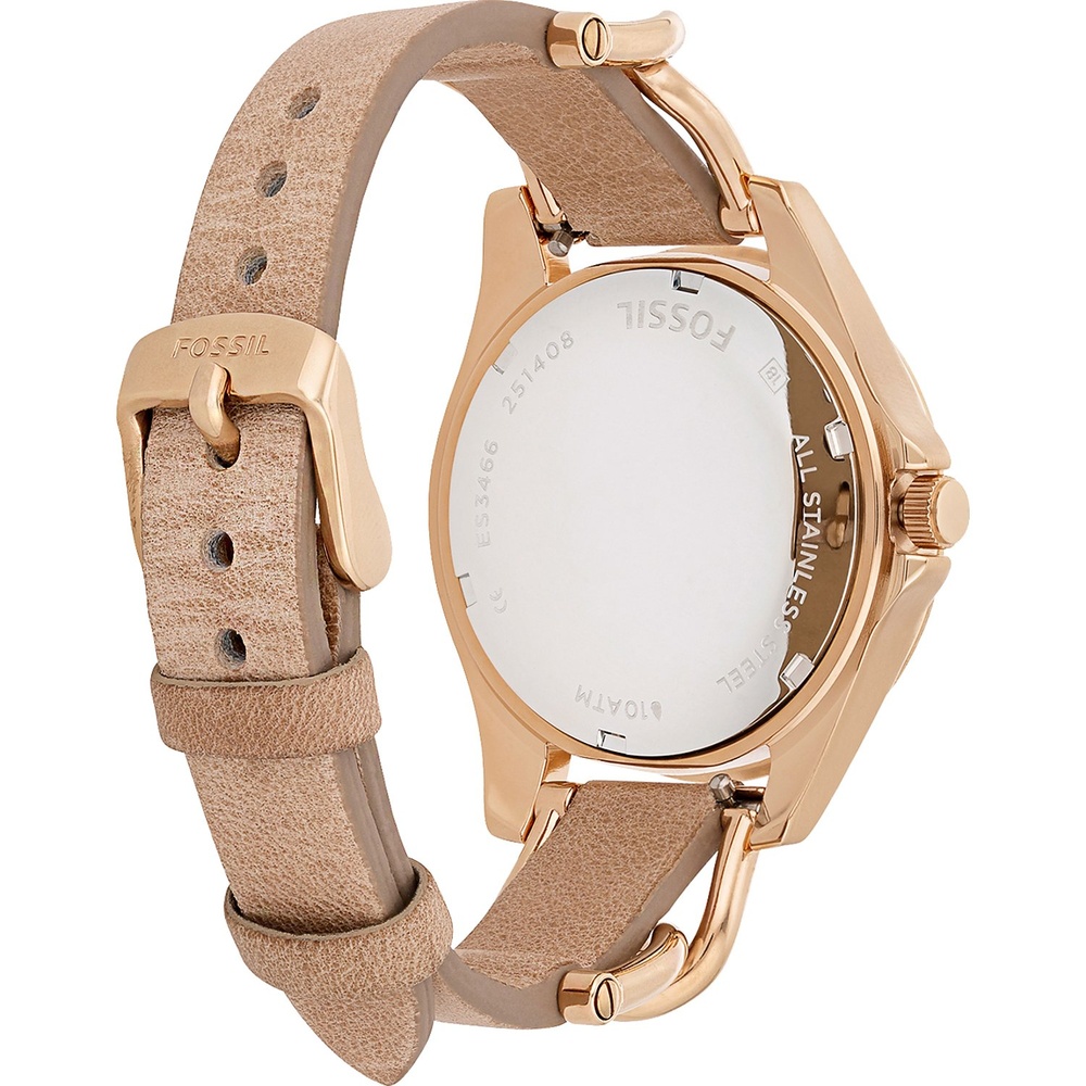 Fossil Montre pour femme Acier inoxydable Montre