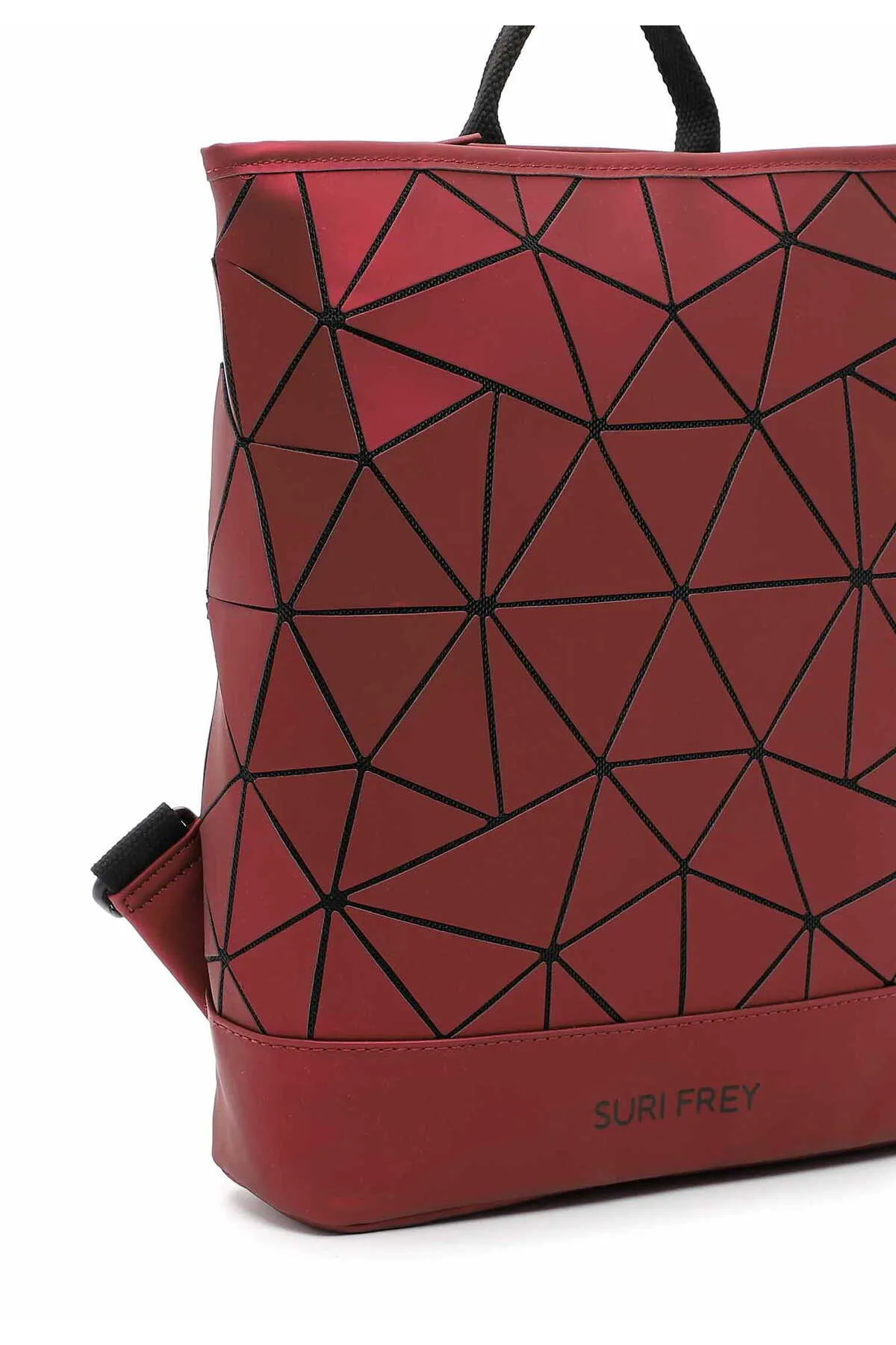 SURI FREY  Rucksack - Rot - Unifarben