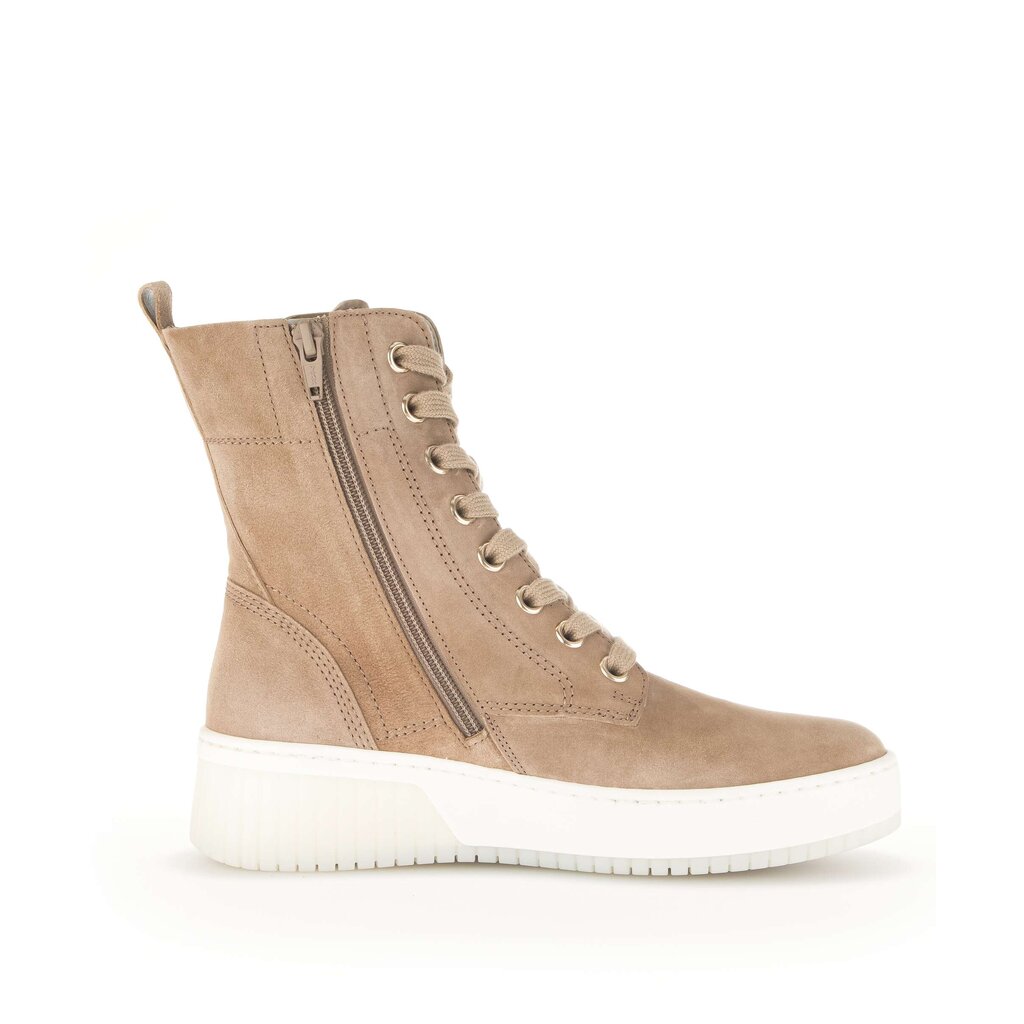 Gabor fashion Schnürstiefelette beige