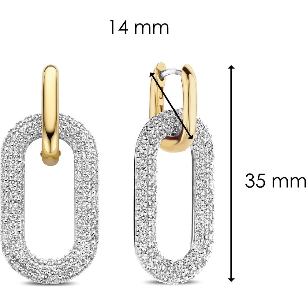 TI SENTO - Milano Boucles d'oreilles 925 Argent Boucles d'oreilles