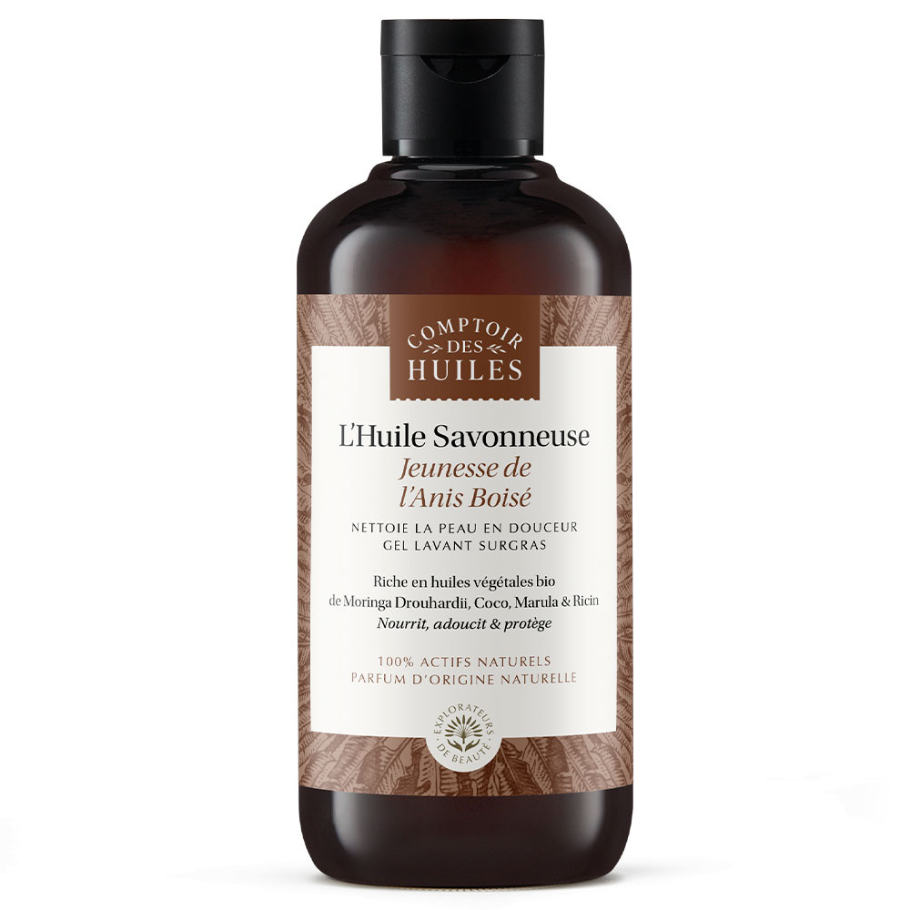 comptoir des huiles L'Huile Savonneuse - Jeunesse de l'anisboisé 250ml Hygiène