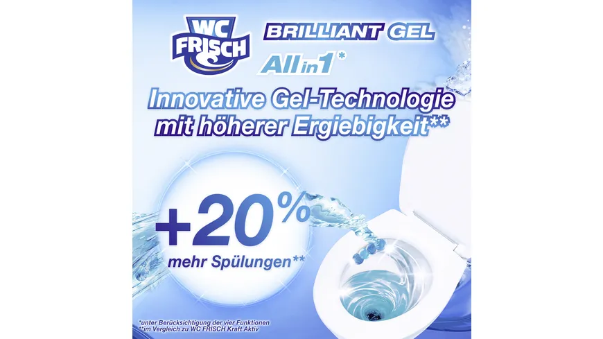 WC FRISCH Brilliant Gel Allin1 Arctic Ocean 42 g