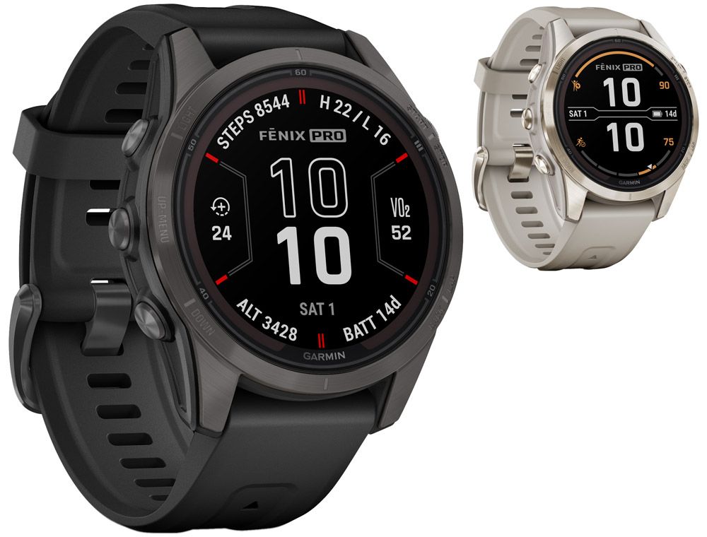 Garmin FENIX® 7S PRO - SAPPHIRE SOLAR 42mm EDITION - GPS Multisport Smartwatch kaufen | Bike-Discount