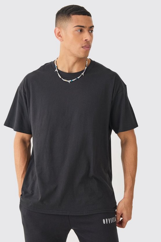 Florales Oversize T-Shirt mit Print