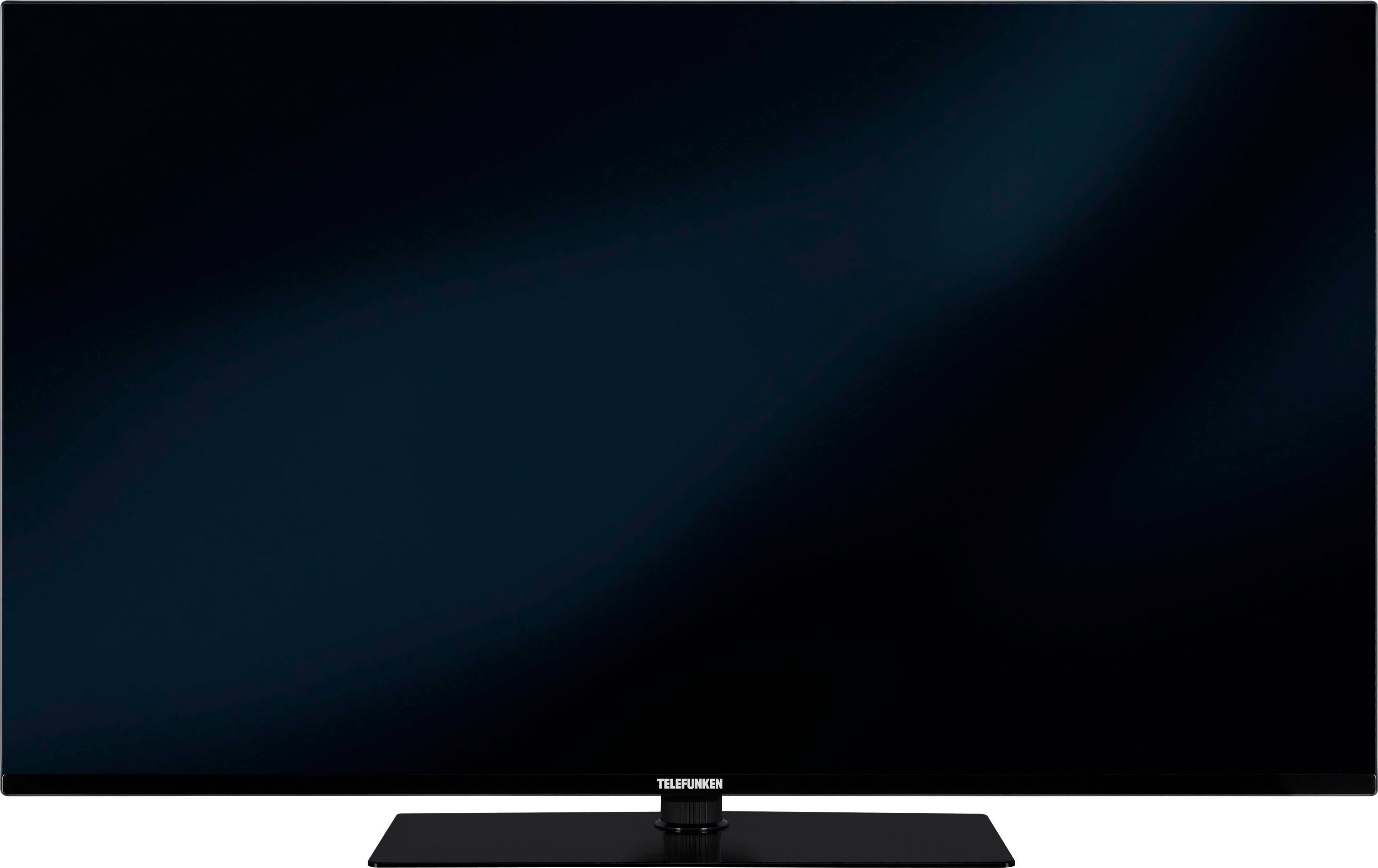 Telefunken D43V950M2CWH LED-Fernseher (108 cm/43 Zoll, 4K Ultra HD, Smart-TV, Dolby Atmos,USB-Recording,Google Assistent,Android-TV)