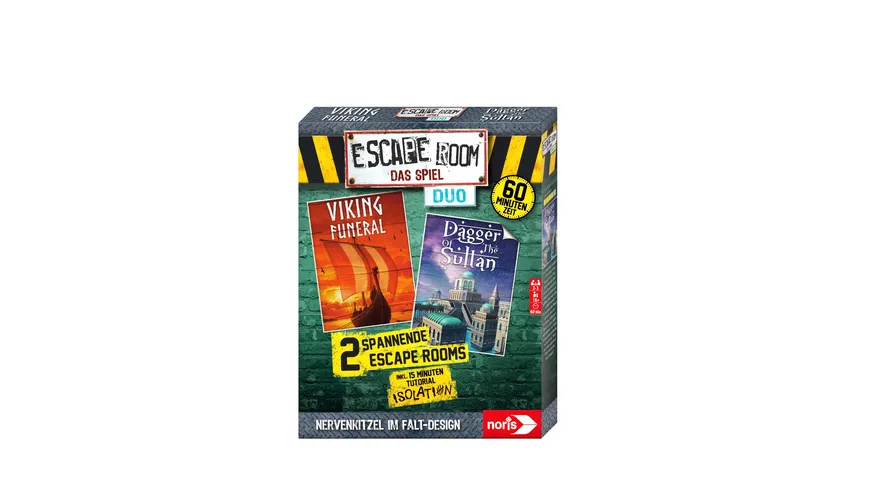 Noris Spiele - Escape Room Das Spiel Duo - Sultan & Vikings